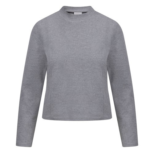 Front - Trespass Womens/Ladies Lizanna Knitted Mock Neck Top