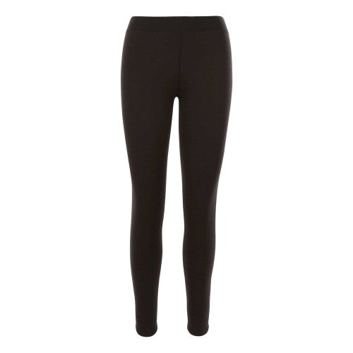 Front - Trespass Womens/Ladies Fuzzy Sherpa Lined Leggings