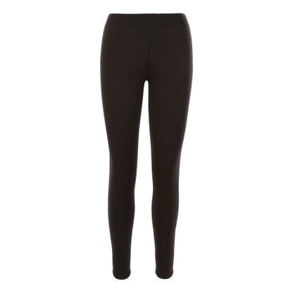 Front - Trespass Womens/Ladies Fuzzy Sherpa Lined Leggings