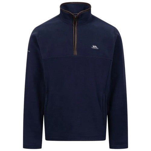 Dark Green - Front - Trespass Mens Huntar Fleece Top