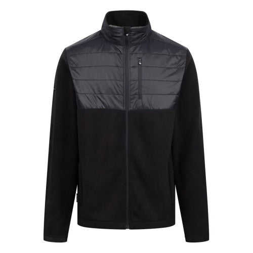 Front - Trespass Mens Bob AT200 Hybrid Fleece