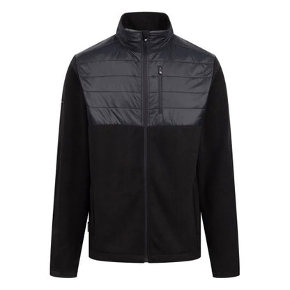 Front - Trespass Mens Bob AT200 Hybrid Fleece