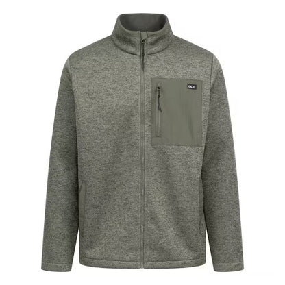 Front - Trespass Mens Boyle DLX Fleece Jacket