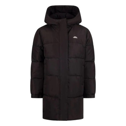 Wisteria - Front - Trespass Childrens-Kids Northridge Long Length Padded Jacket