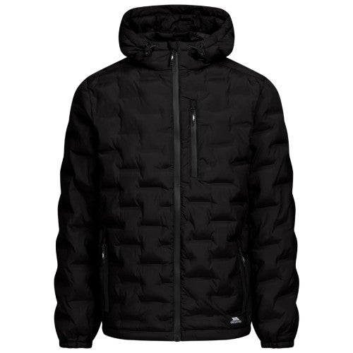 Front - Trespass Mens Jaymes Waterproof Jacket
