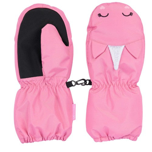 Front - Trespass Girls Charm Ski Mittens