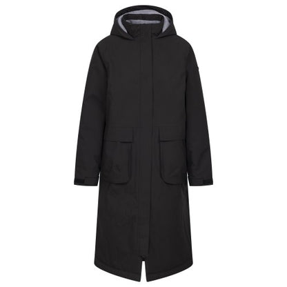 Front - Trespass Womens/Ladies Abby Longline Waterproof Jacket