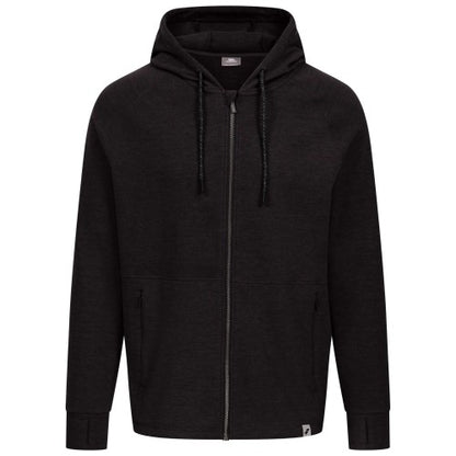 Front - Trespass Mens Rocky Active Full Zip Hoodie