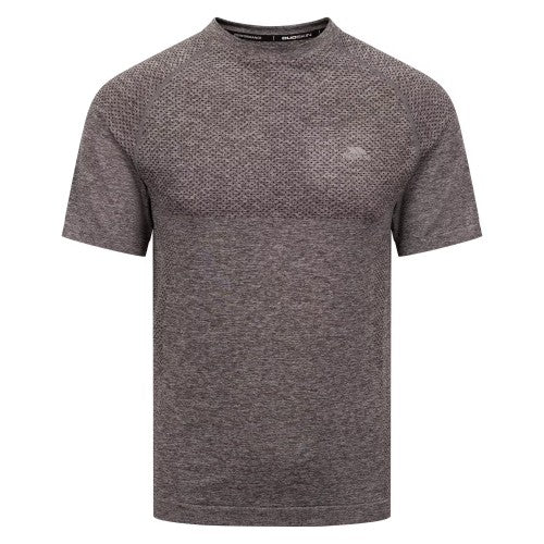 Front - Trespass Mens Troye Seamless Active Top