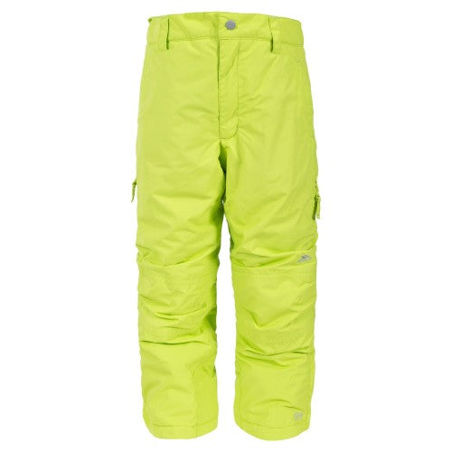 Front - Trespass Kids Unisex Contamines Padded Ski Pants