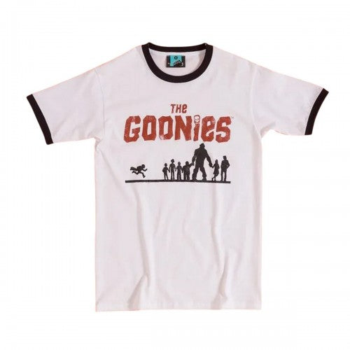 Front - The Goonies Unisex Adult Silhouette T-Shirt