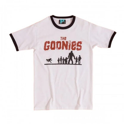 Front - The Goonies Unisex Adult Silhouette T-Shirt