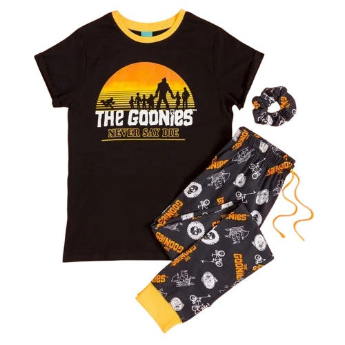 Front - The Goonies Womens/Ladies Never Say Die Pyjama Set