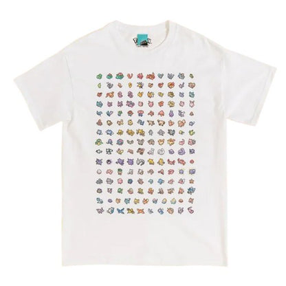 Front - Pokemon Unisex Adult 151 Sprites T-Shirt