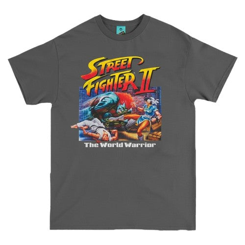 Front - Street Fighter 2 Unisex Adult Classic T-Shirt