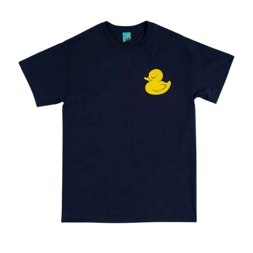 Front - Tangled Unisex Adult Snuggly Duckling Back Print T-Shirt