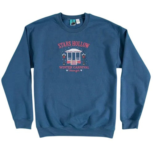 Front - Gilmore Girls Unisex Adult Winter Festival Christmas Sweatshirt