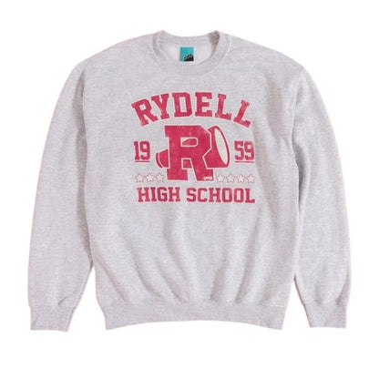 Front - Grease Unisex Adult Rydell High School Sweatshirt