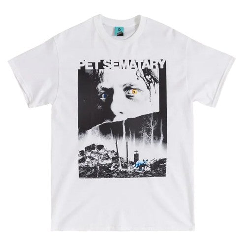 Front - Pet Sematary Unisex Adult Movie Poster Vintage T-Shirt