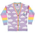 Front - Care Bears Unisex Adult Cloud Knitted Cardigan