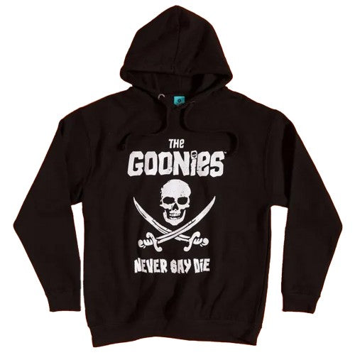 Front - The Goonies Unisex Adult Never Say Die Hoodie