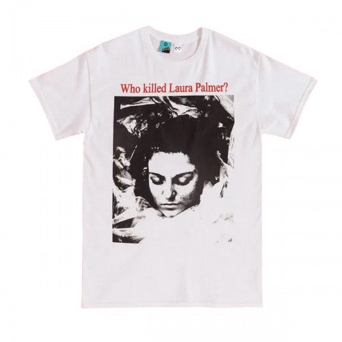 Front - Twin Peaks Unisex Adult Who Killed Laura Palmer? Back Print T-Shirt
