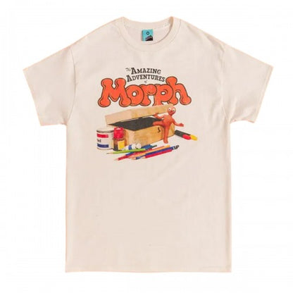 Front - The Amazing Adventures Of Morph Unisex Adult Aardman T-Shirt