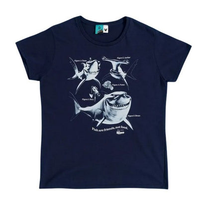 Front - Finding Nemo Womens/Ladies Fitted T-Shirt