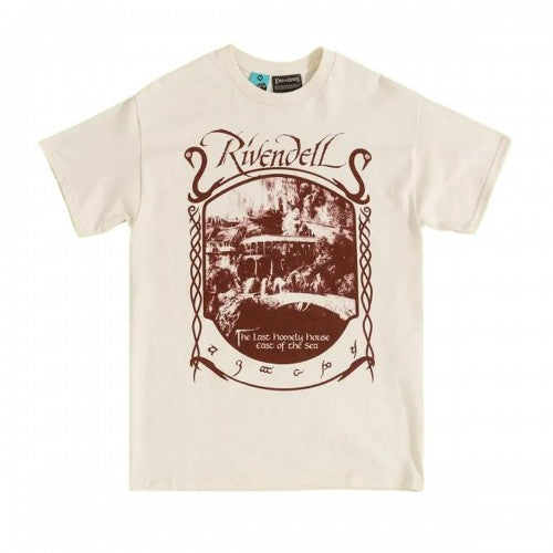 Front - The Lord Of The Rings Unisex Adult Rivendell T-Shirt