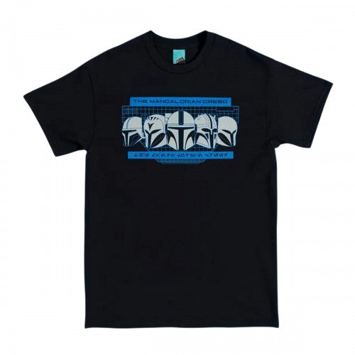 Front - Star Wars The Mandalorian Unisex Adult Printed T-Shirt