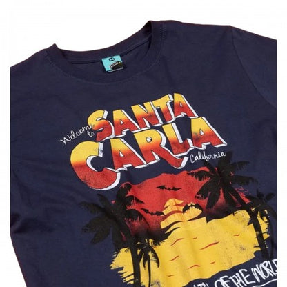 Front - The Lost Boys Unisex Adult Inspired Welcome To Santa Carla T-Shirt