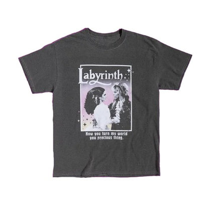 Front - Labyrinth Unisex Adult Precious Thing Vintage Wash T-Shirt