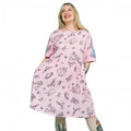 Front - Cinderella Womens/Ladies Fairytale Bows Smock Dress