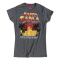 Front - The Lost Boys Womens/Ladies Inspired Welcome To Santa Carla Fitted T-Shirt