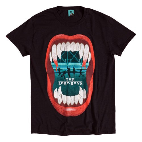 Front - The Lost Boys Unisex Adult Bite T-Shirt
