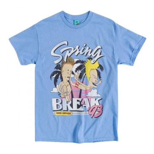 Front - Beavis & Butthead Unisex Adult Spring Break 93 T-Shirt