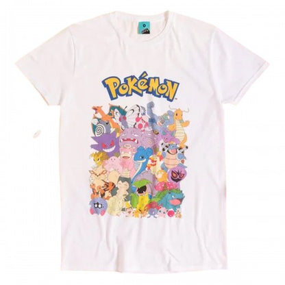 Front - Pokemon Unisex Adult Characters T-Shirt