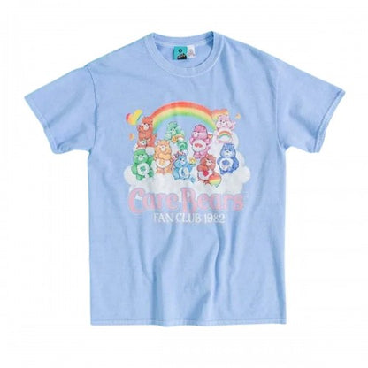 Front - Care Bears Unisex Adult Fan Club 1982 Vintage Wash T-Shirt