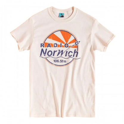 Front - Alan Partridge Unisex Adult Inspired Radio Norwich T-Shirt
