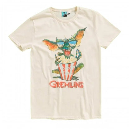 Front - Gremlins Unisex Adult Popcorn T-Shirt