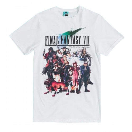 Front - Final Fantasy VII Unisex Adult Group T-Shirt