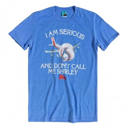 Front - Airplane Unisex Adult Slogan T-Shirt