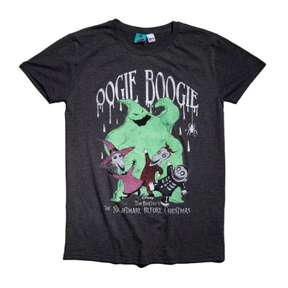 Front - The Nightmare Before Christmas Unisex Adult Oogie Boogie T-Shirt