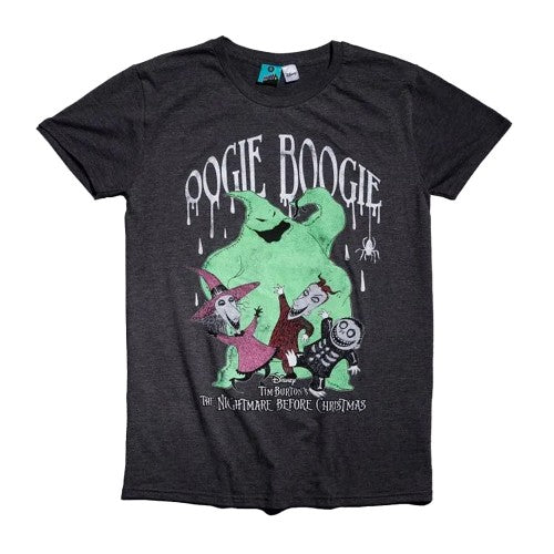 Front - The Nightmare Before Christmas Unisex Adult Oogie Boogie T-Shirt