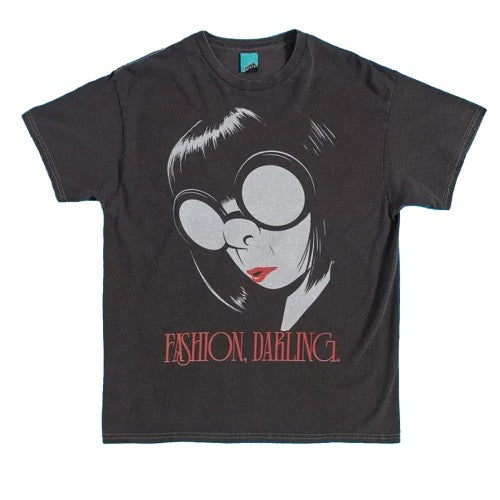 Front - The Incredibles Unisex Adult Edna Mode Vintage Wash T-Shirt
