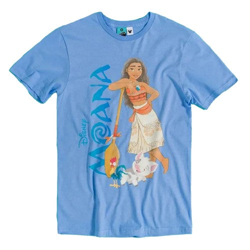 Front - Moana Unisex Adult Cotton T-Shirt