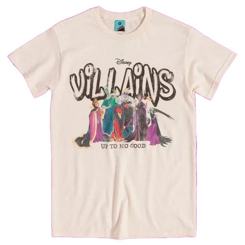 Front - Disney Villains Unisex Adult Up To No Good T-Shirt