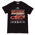 Front - Cars Unisex Adult Race Lightning McQueen T-Shirt