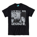 Front - Beetlejuice Unisex Adult Strange And Unusual Lydia Deetz T-Shirt