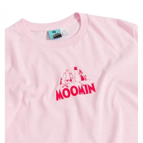 Front - Moomin Unisex Adult Adventure Back Print T-Shirt